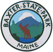 Baxter State Park logo photo moose maine
